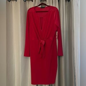 New! Hot pink special occasion dress